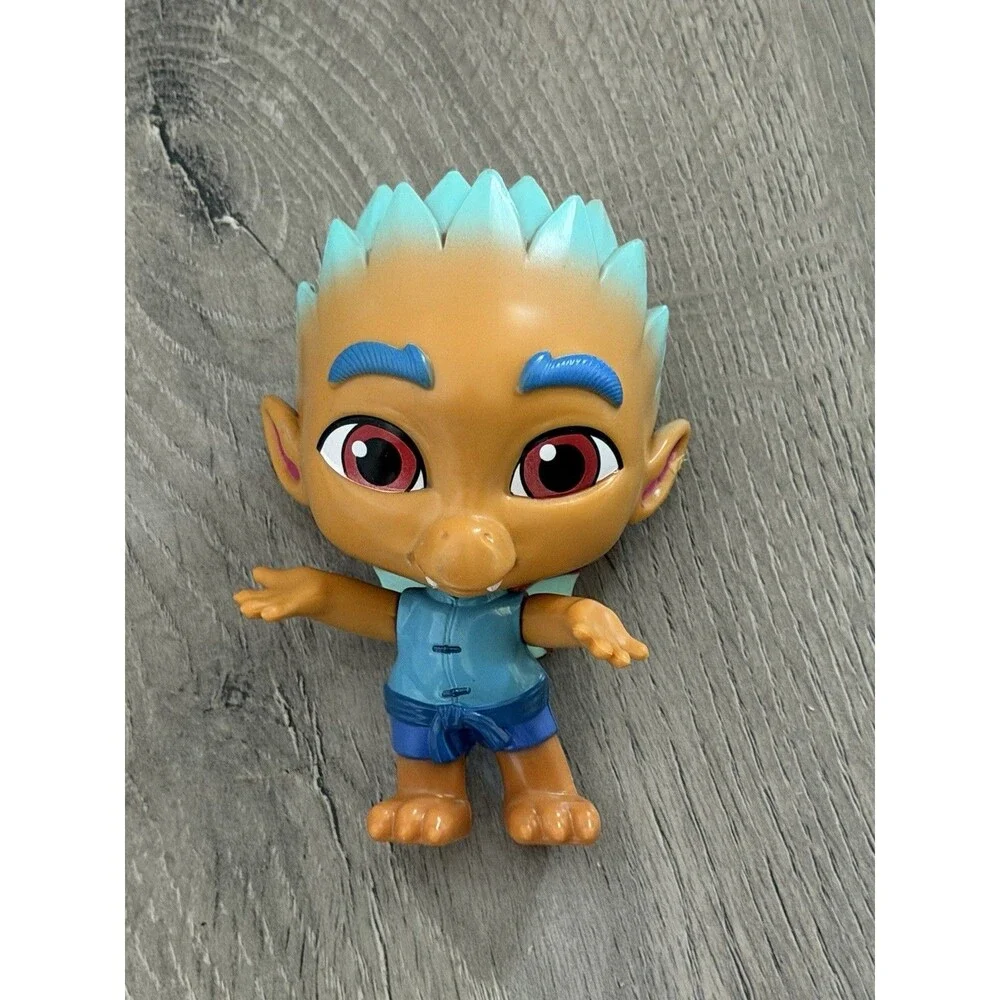 Super Monsters Spike Gong 4” Figure Netflix Hasbro Playskool E6022 Loose